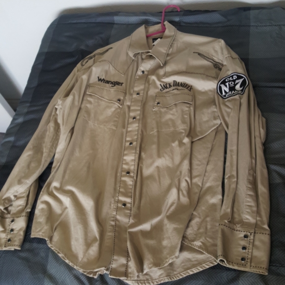 Wrangler Other - Wranglers Jack Daniels cowboy shirt